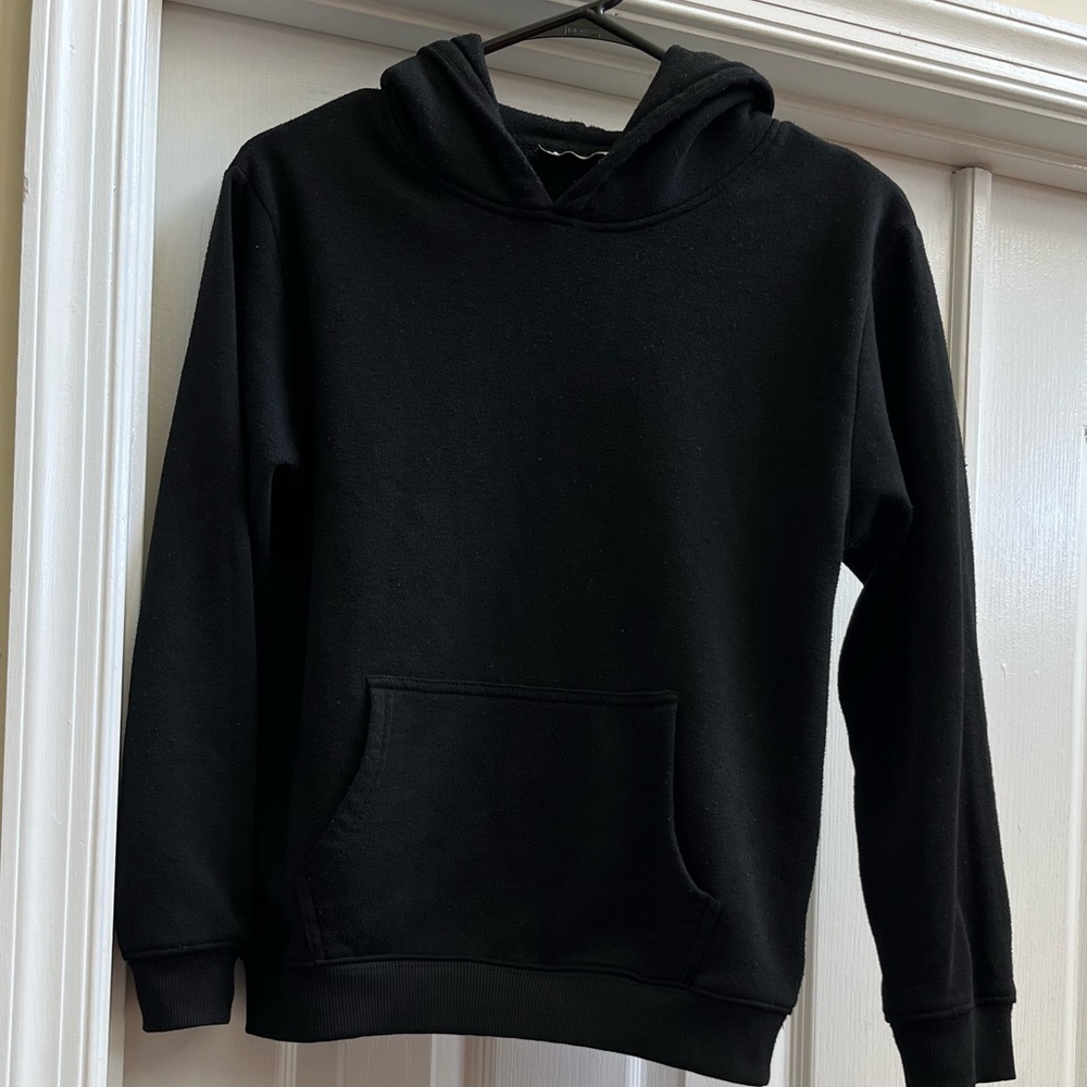 Boys black hoodie